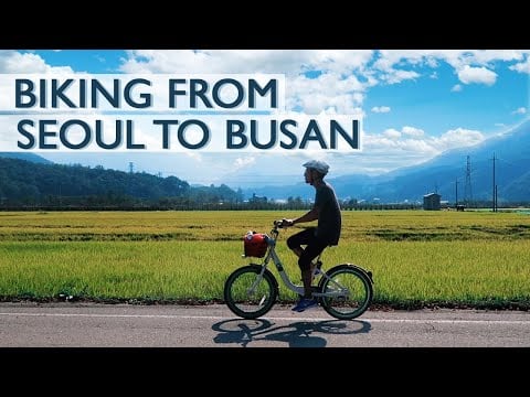 Biking from Seoul to Busan