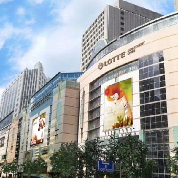 Lotte Department Store Myeongdong Seoul