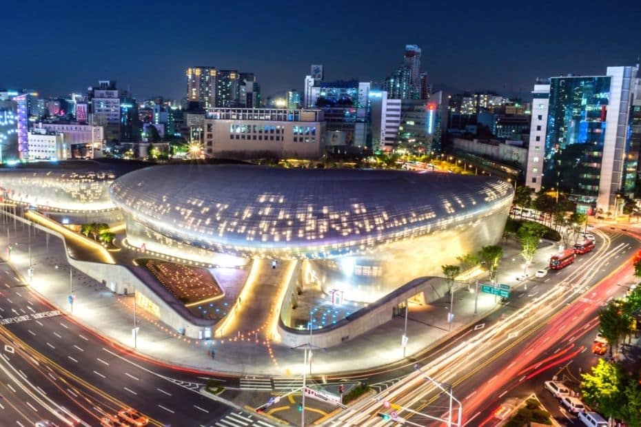 Dongdaemun Design Plaza in Seoul