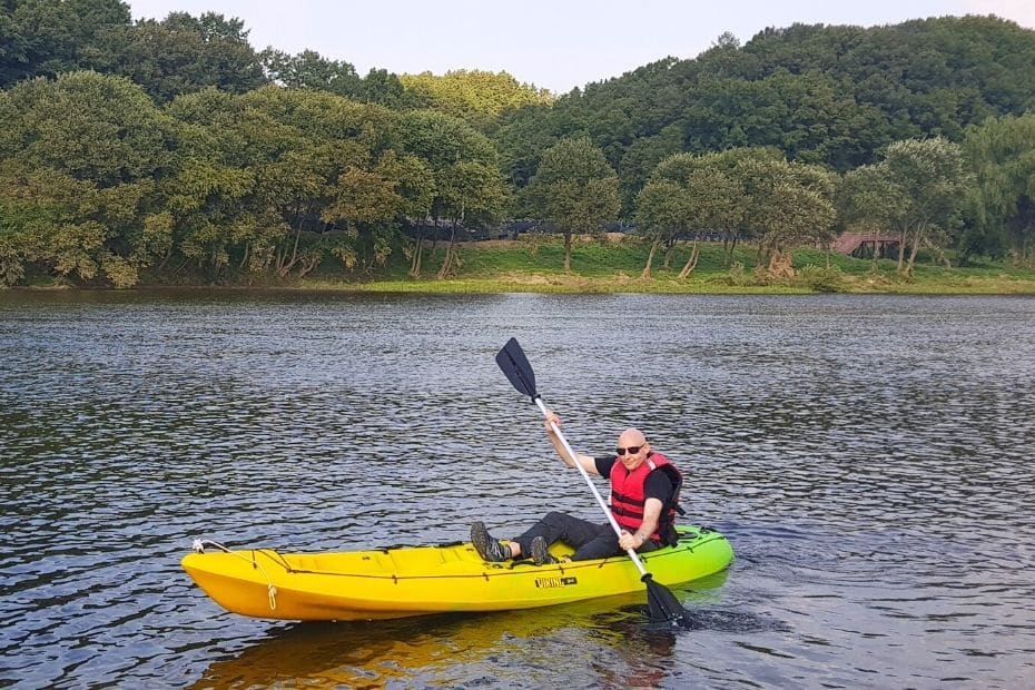 Kayaking in Korea