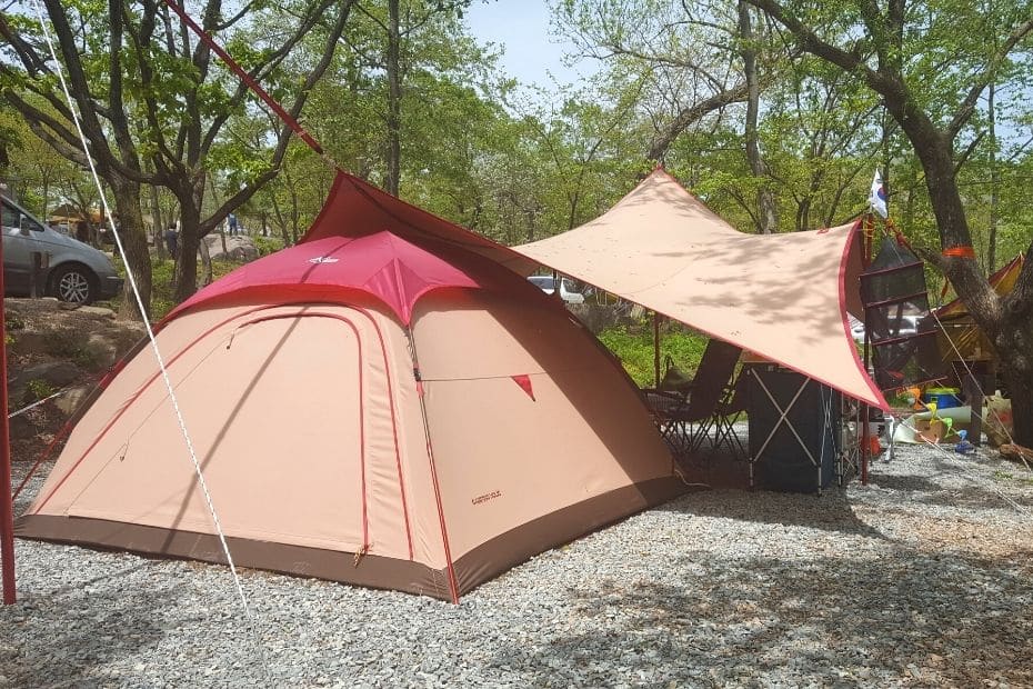Camping is one of the best summer activities in Korea