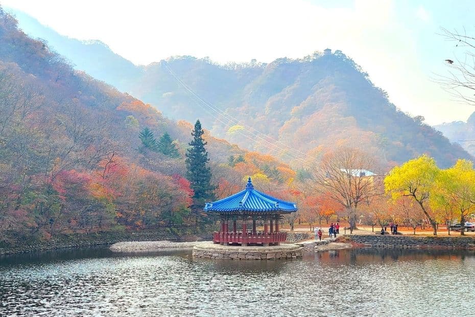 Uhwajeong Pavilion at Naejangsan National Park