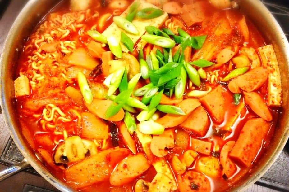 Budae Jjigae Korean Army Stew