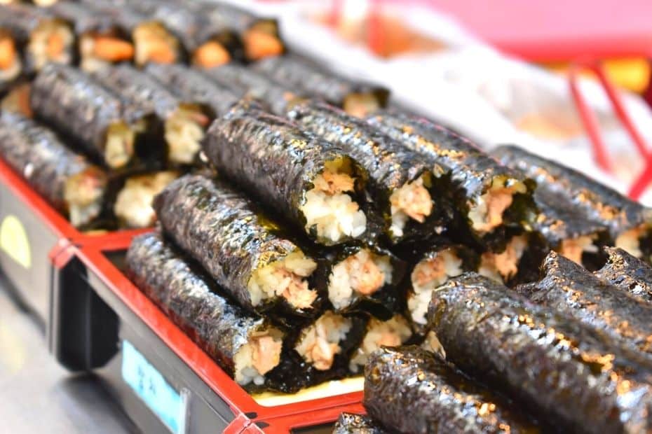 Gimbap Seaweed Wrapped Rolls