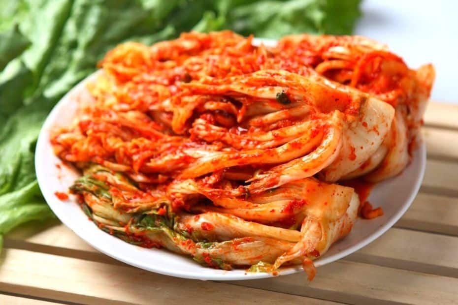 Korean traditional kimchi