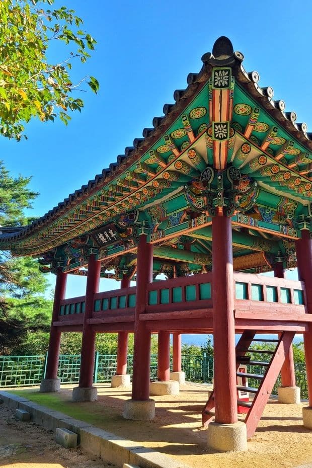 View of Yeongillu Pavilion inside Busosanseong Fortress, Buyeo