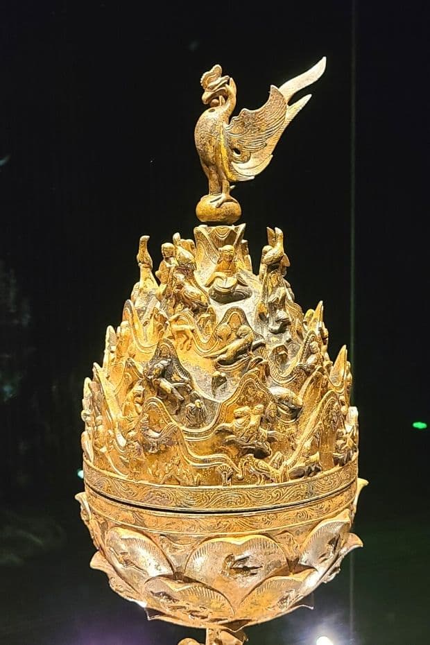 10 Things To Do In Buyeo 2025: UNESCO World Heritage City 10 Gilt-bronze Incense Burner of Baekje in Buyeo National Museum