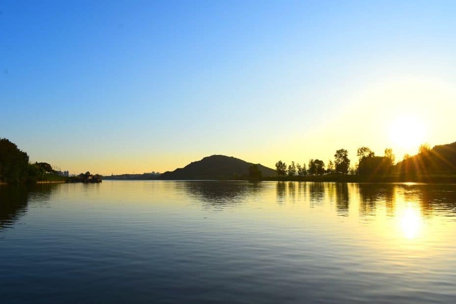 10 Things To Do In Buyeo 2025: UNESCO World Heritage City 23 Sunset on the Baegmagang River in Buyeo