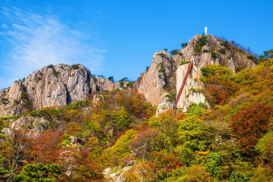 Daedunsan Mountain In Autumn