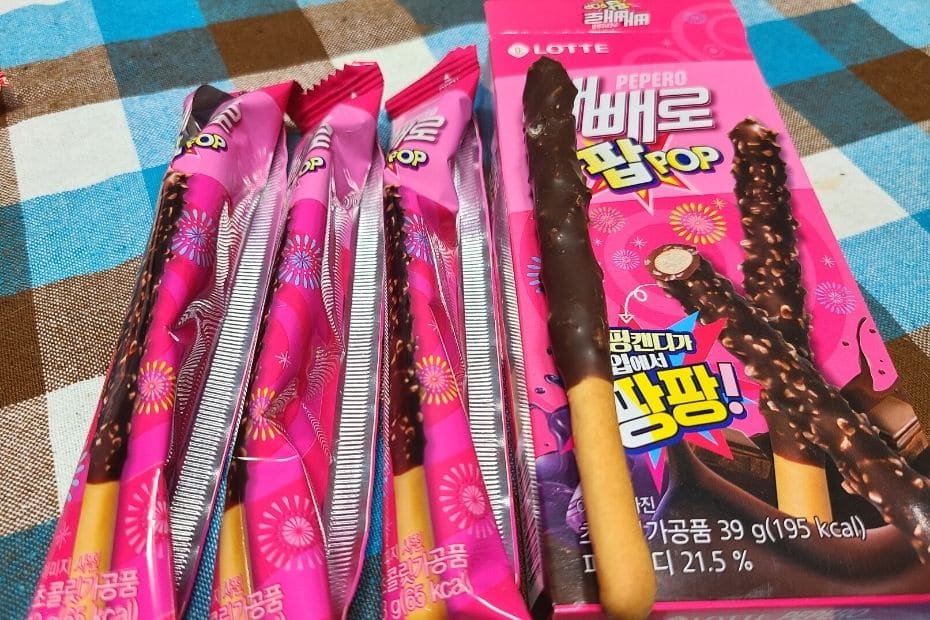 Rice Pop flavoured Pepero