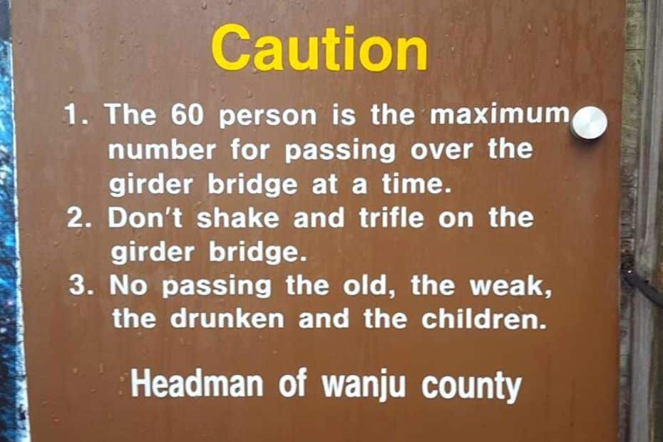 70 Funny Korean Signs, Images, And Konglish Fails 2025 21 Confusing Korean sign