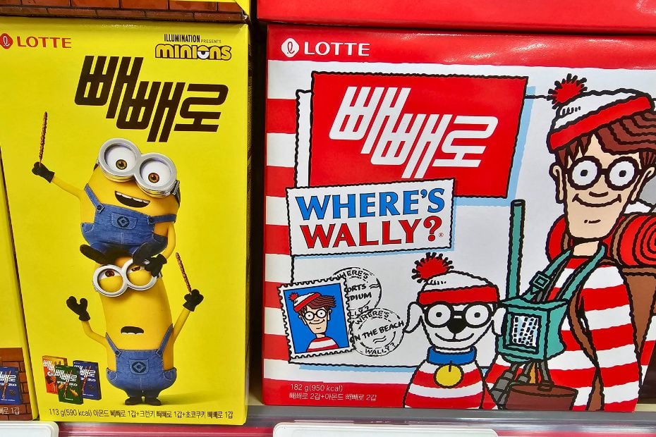 Where's Wally and Minions Edition Pepero