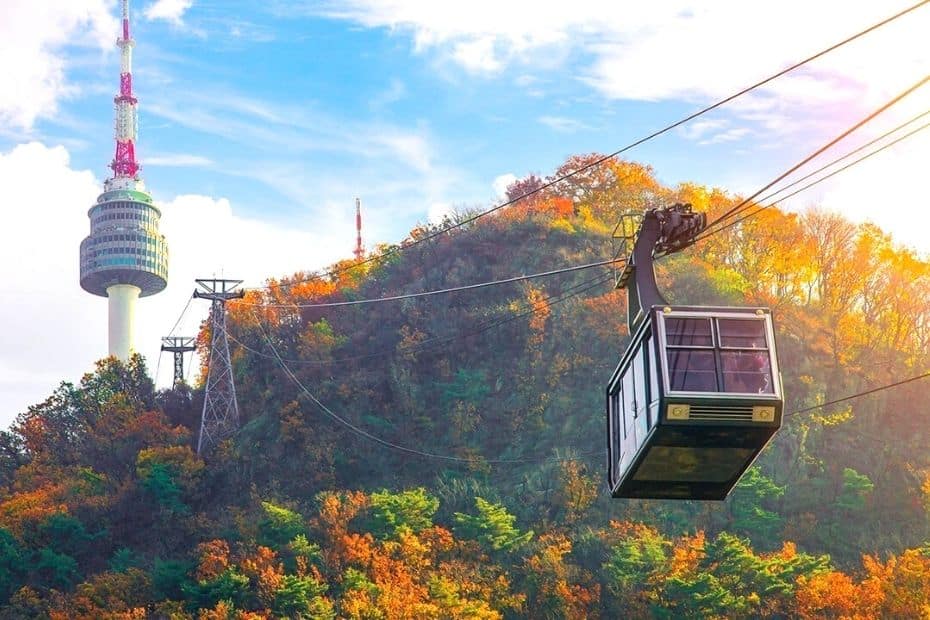N Seoul Tower and Namsan Cable Car, Seoul