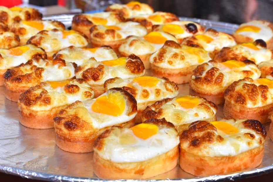 Gyeran-ppang Korean street food egg bread