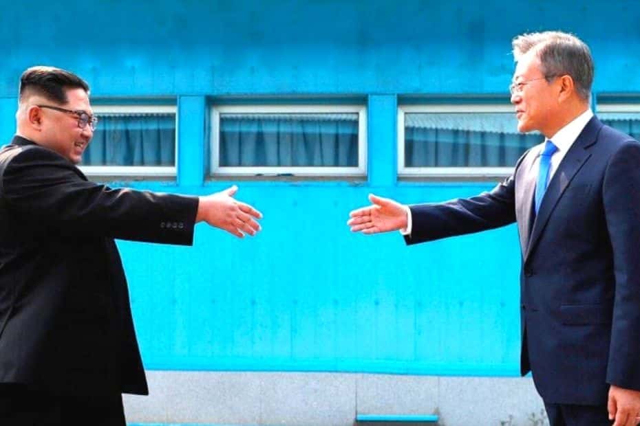 Kim Jong Un meeting Moon Jae In