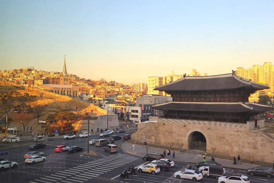 View of Dongdaemun Gate