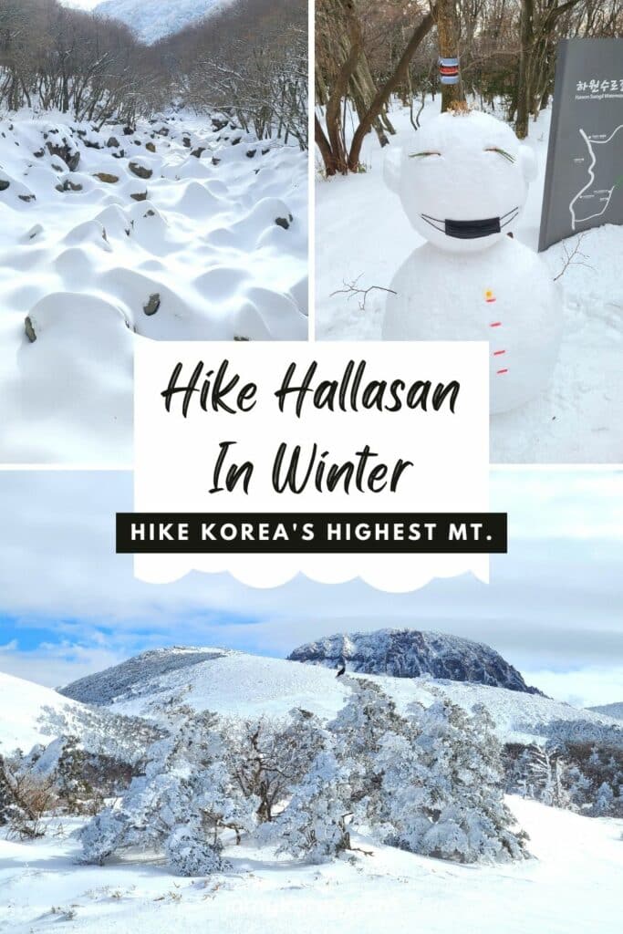 Hike Hallasan In Winter 1