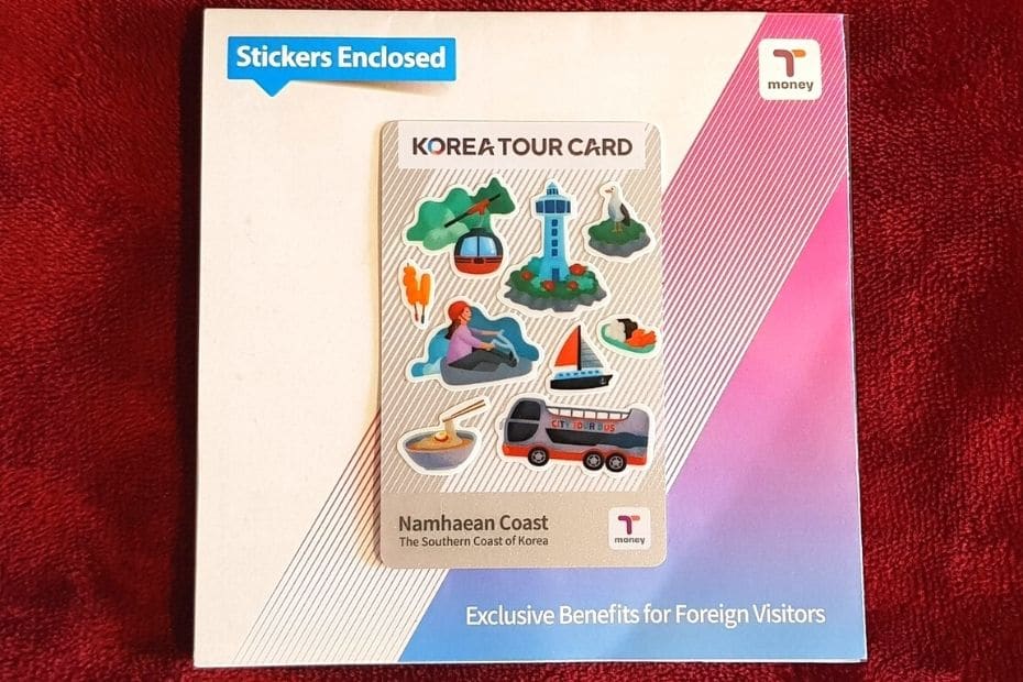 Korea Tour Card with T-Money