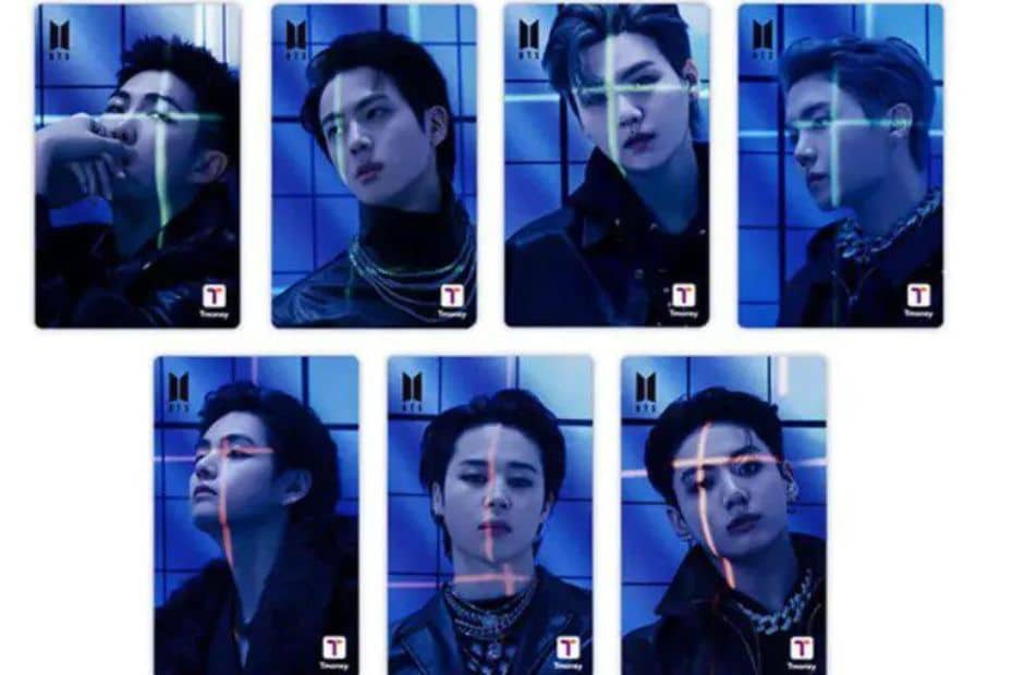 BTS-Themed T-Money Cards In Korea
