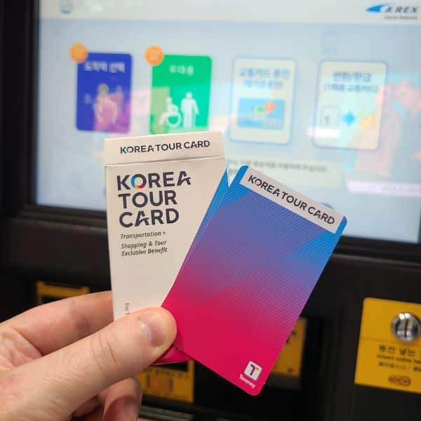 Korea Tour Card And Box