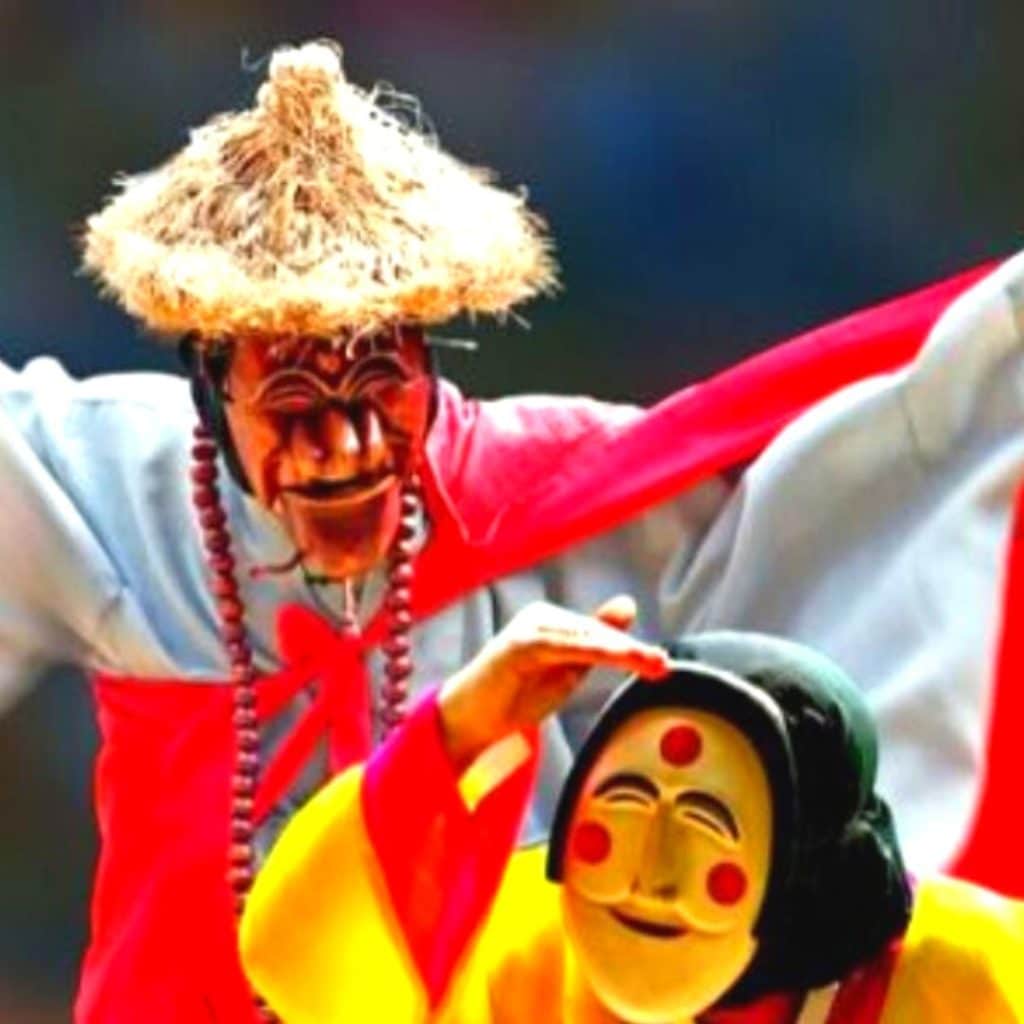 Andong Mask Dance Festival In Korea