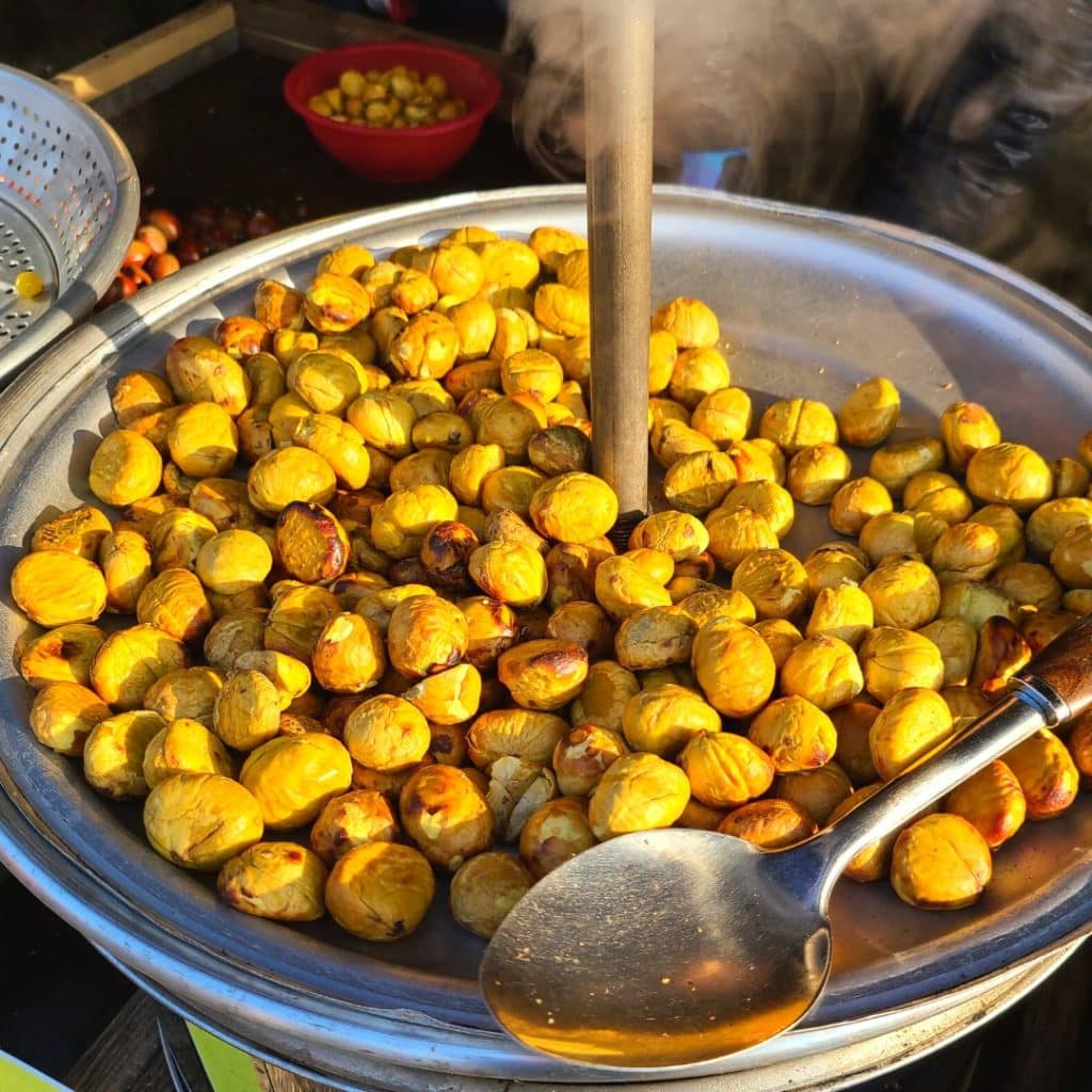 Roasted chestnuts