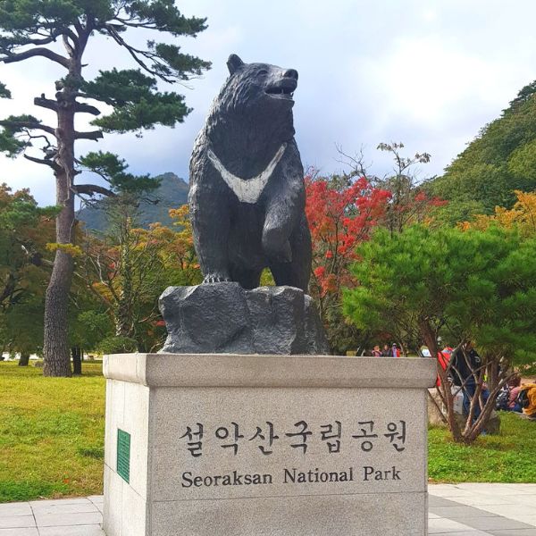 Seoraksan National Park Bear Statue