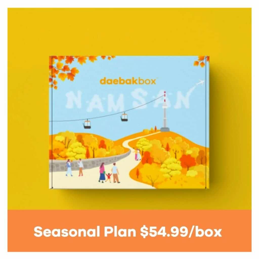 Daebak Box Seasonal Plan Price