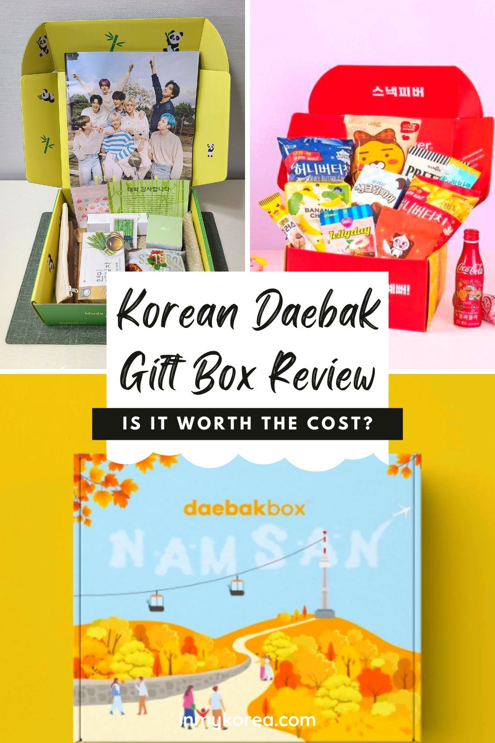 Korean Daebak Box Review Pin