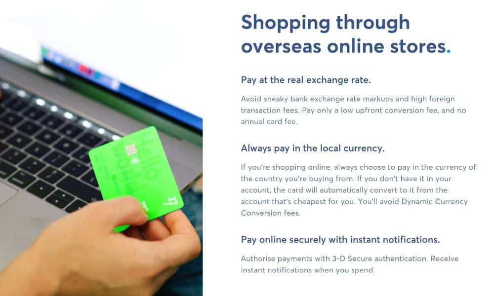 Shopping Online With The Wise Travel Money Card