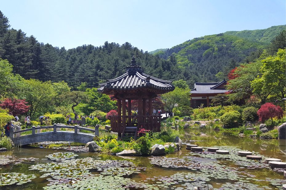 The Garden of Morning Calm In Korea