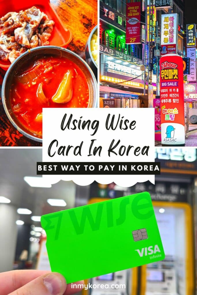 Wise Travel Money Card In Korea Pin 3