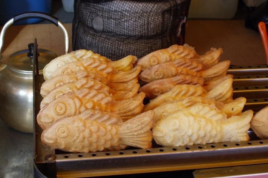 Korean winter food shaped like fish