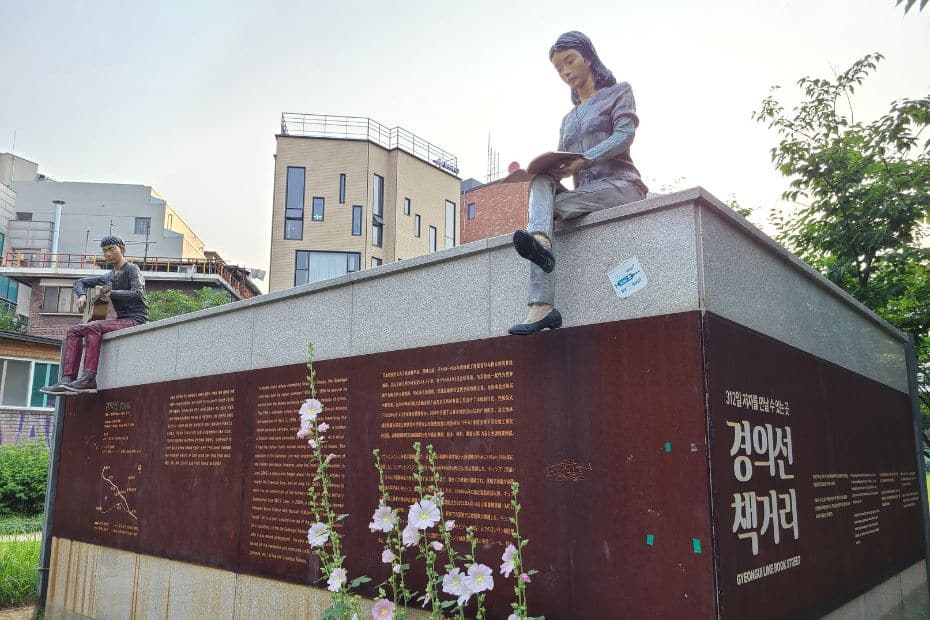 Gyeongui Line Book Street In Seoul