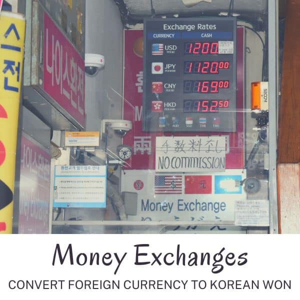 Money Exchanges In Seoul