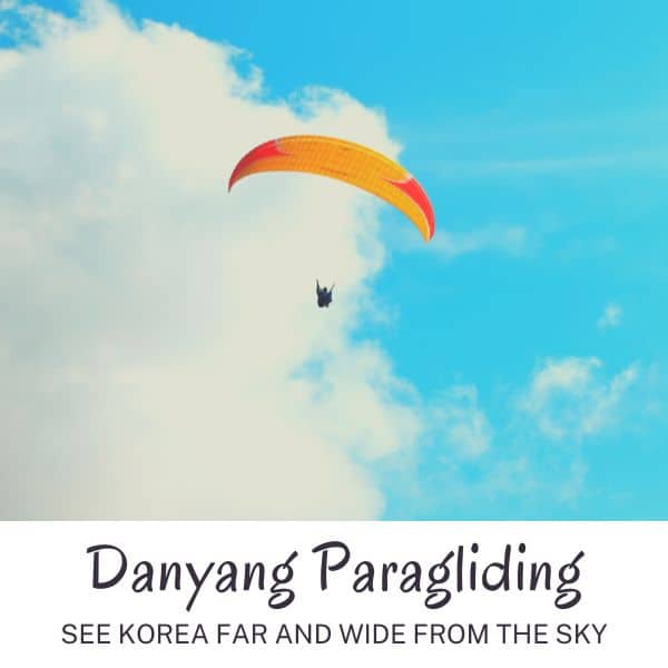 Paragliding in Korea