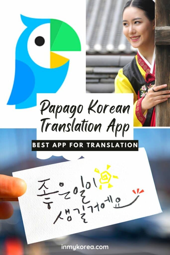 How To Use The Papago App To Translate Korean In Korea Pin