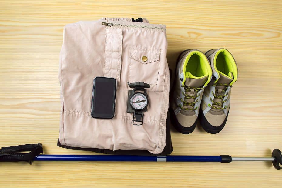 Equipment for hiking