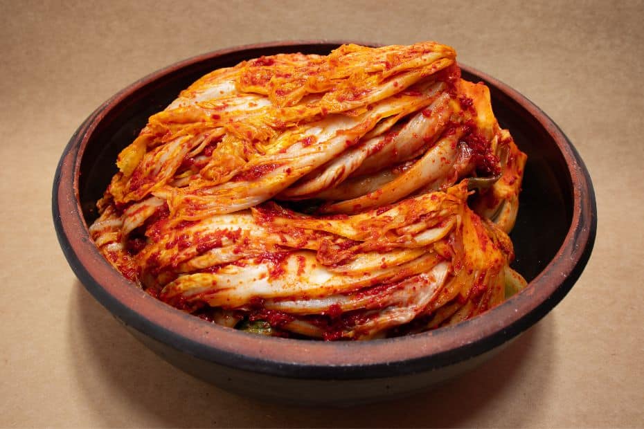 Kimchi the most popular banchan Korean side dish