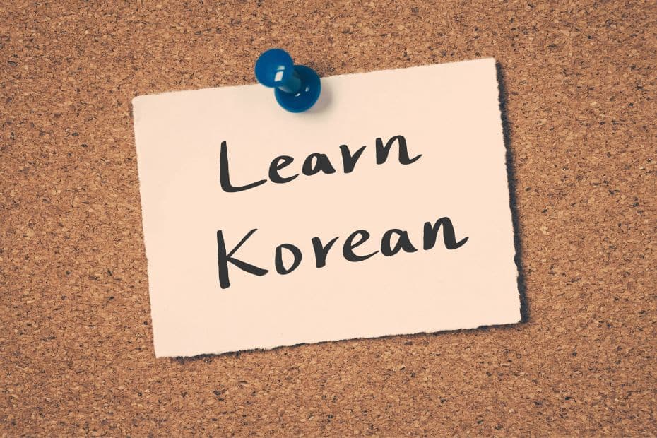 Learn Korean to move to Korea