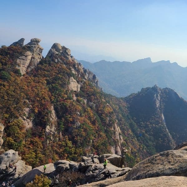 Autumn foliage in Bukhansan National Park