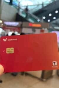 Activated WOWPASS At Incheon Airport