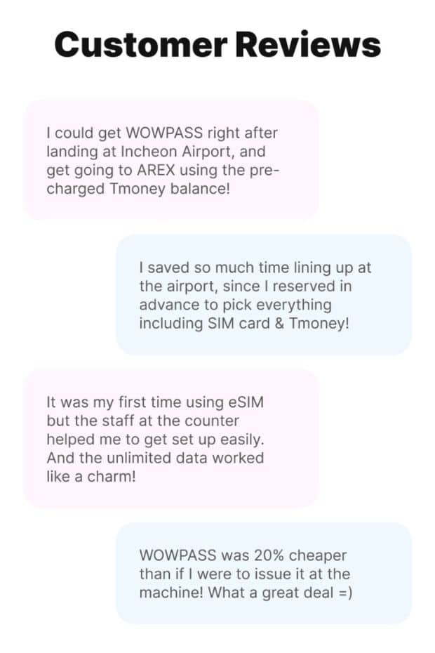 Customer Reviews Of WOWPASS Airport Package