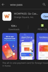 WOWPASS App on Android