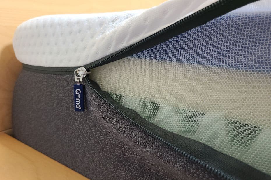 Emma Mattress Korea Review 2025: A Great Night's Sleep 14 Inner layers and outer cover of Emma Original Mattress