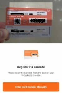 WOWPASS Korea Review: How To Use WOWPASS With T-Money 2025 23 Scanning WOWPASS Card To Activate