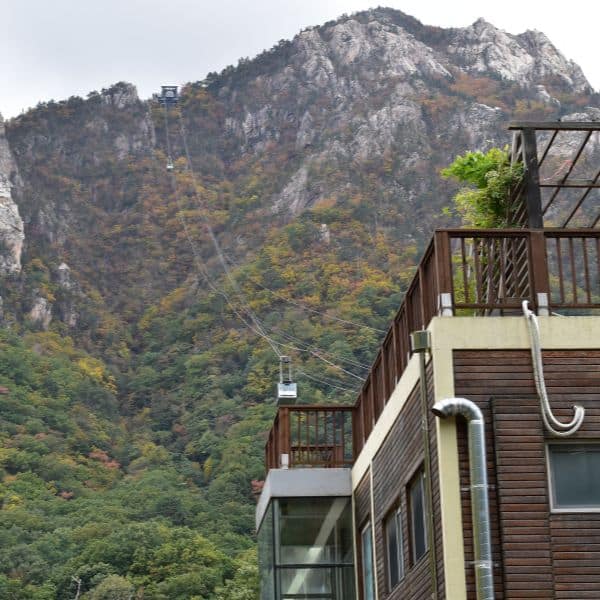 Cable Car At Seoraksan National Park