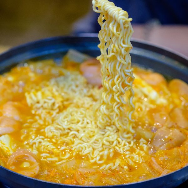 Korean Ramyeon Street Food