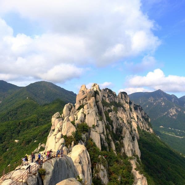 Ulsanbawi Peak In Seoraksan National Park