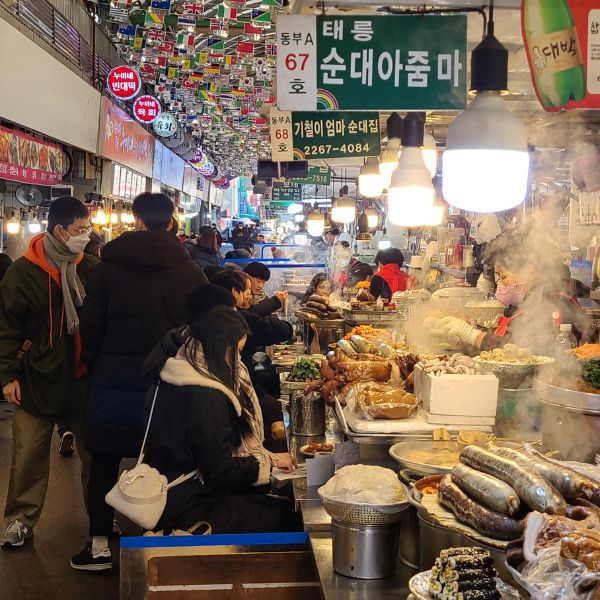Gwangjang Traditional Market in Seoul